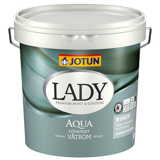 Lady Aqua våtrumsfärg 