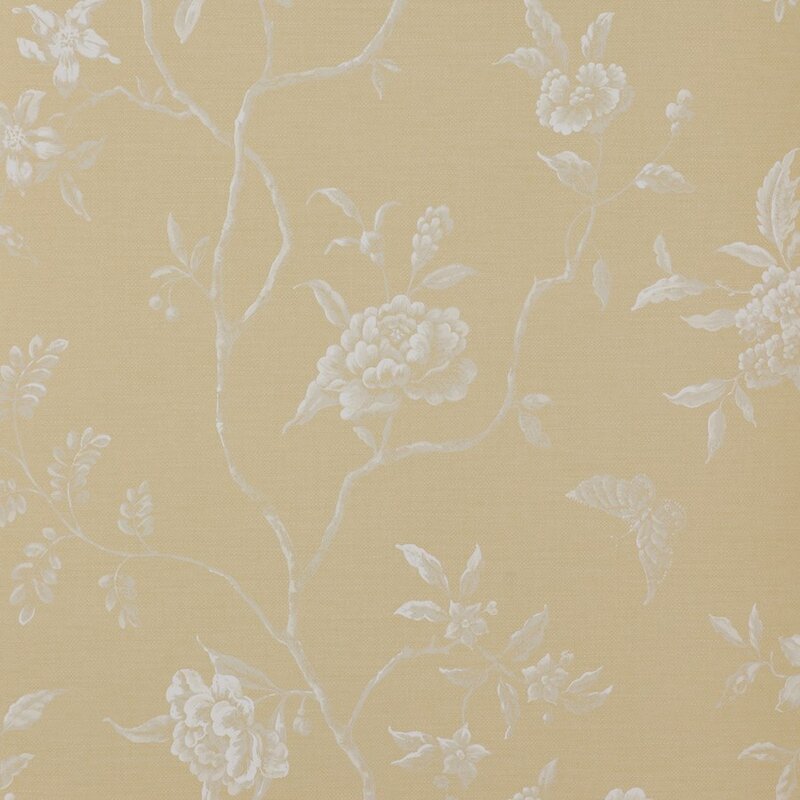 07165-01-SWEDISH-TREE-WALLPAPER-BY-COLEFAX-AND-FOWLER-Yellow