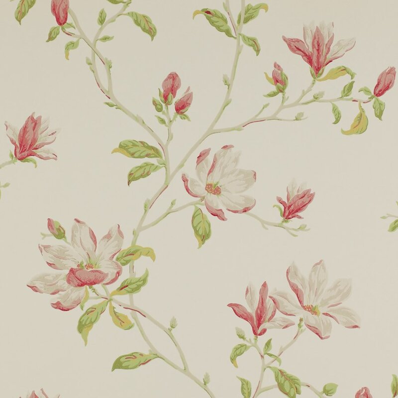 07976-01-MARCHWOOD-WALLPAPER-BY-COLEFAX-AND-FOWLER-Pink-Green
