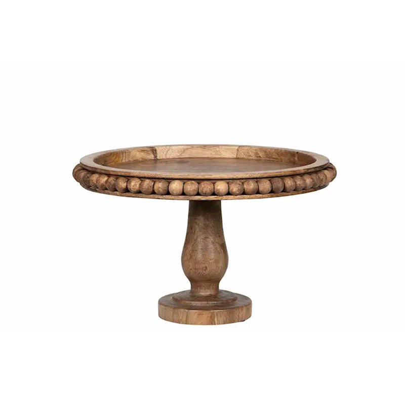 Fat På Fot Marble Trä Brun