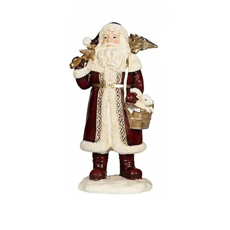 Dekoration Tomte Claus Liten Gran