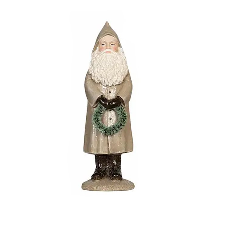 Dekoration Tomte Noel M. Krans