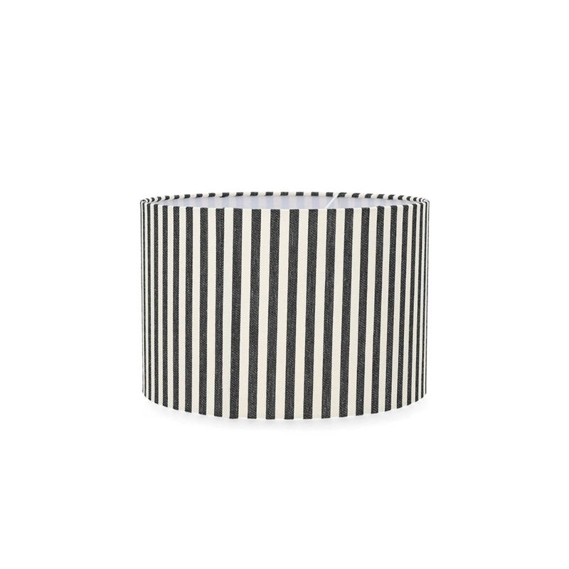 Lampskärm Cylinder Randig 30 cm