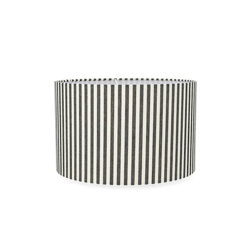 Lampskärm Cylinder Randig 40 cm