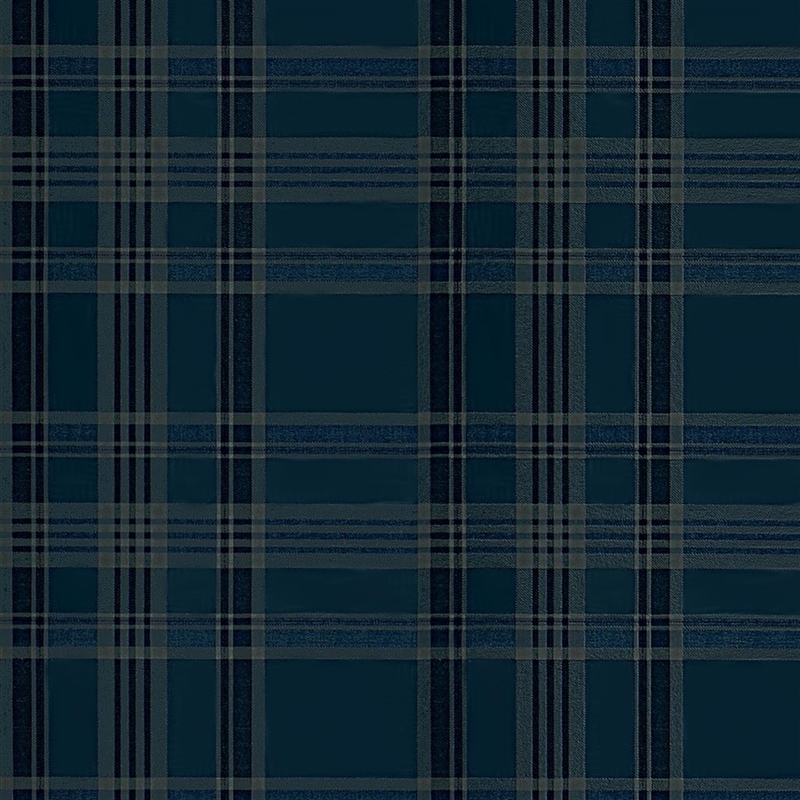 Deerpath Trail Plaid Indigo