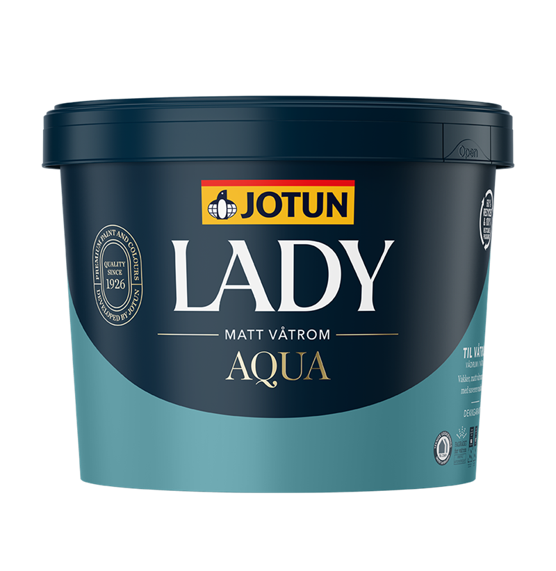 Lady Aqua våtrumsfärg 
