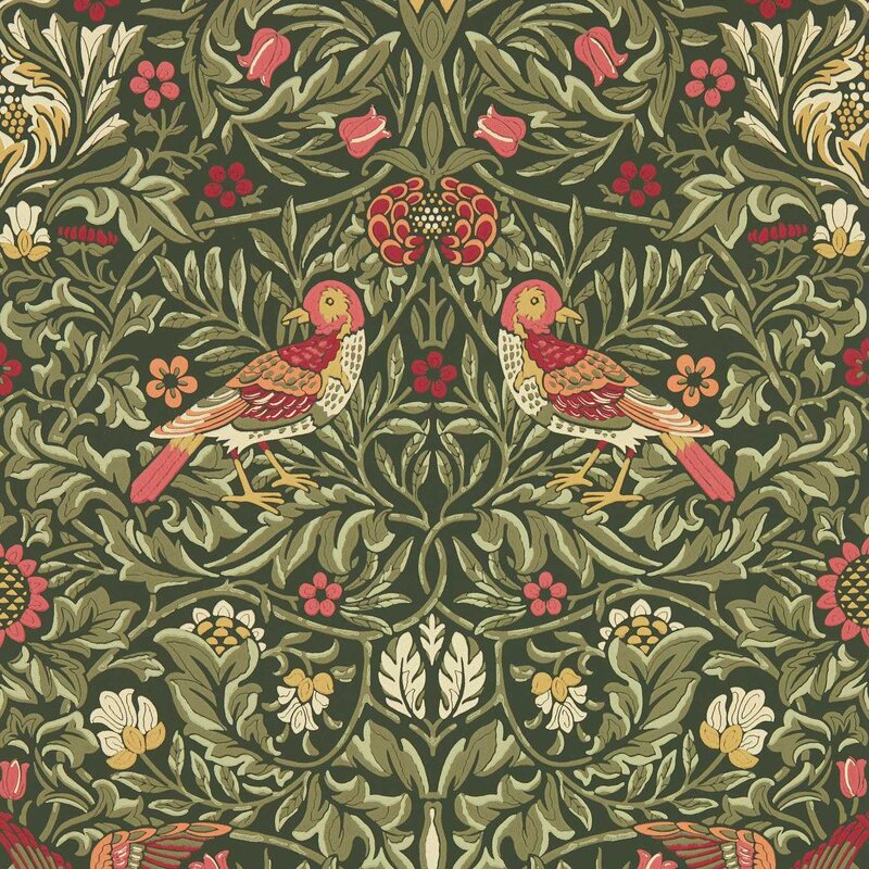 217194--William-Morris-Bird-Boughs-Green-Wooded-Dell