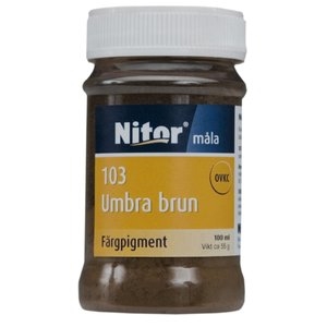Pigment Umbra brun nr 103