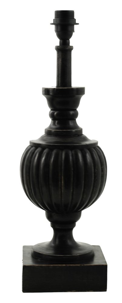 Louis Lampfot Antik Svart
