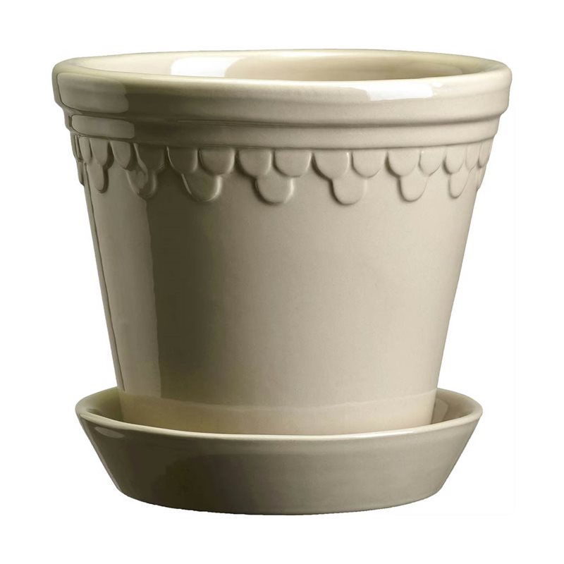 Köpenhamn kruka beige ink fat