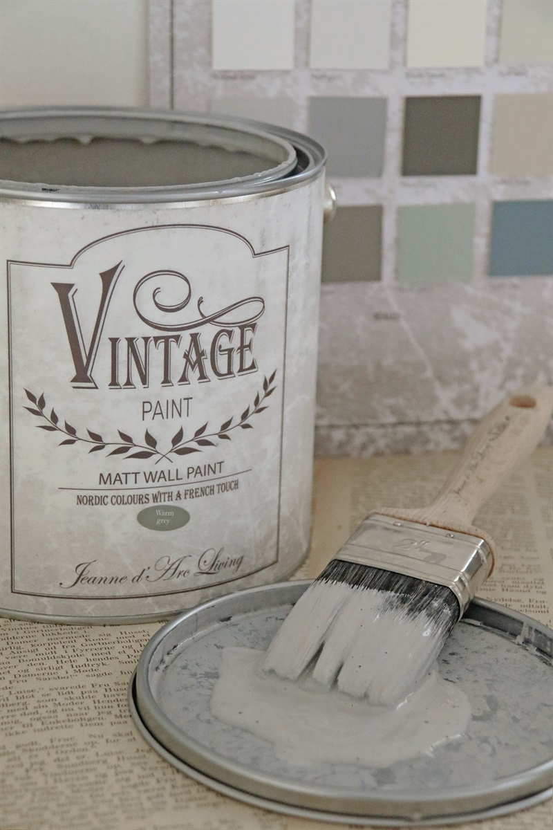 Vintage Paint matt wall paint 2,5 liter - Warm Grey