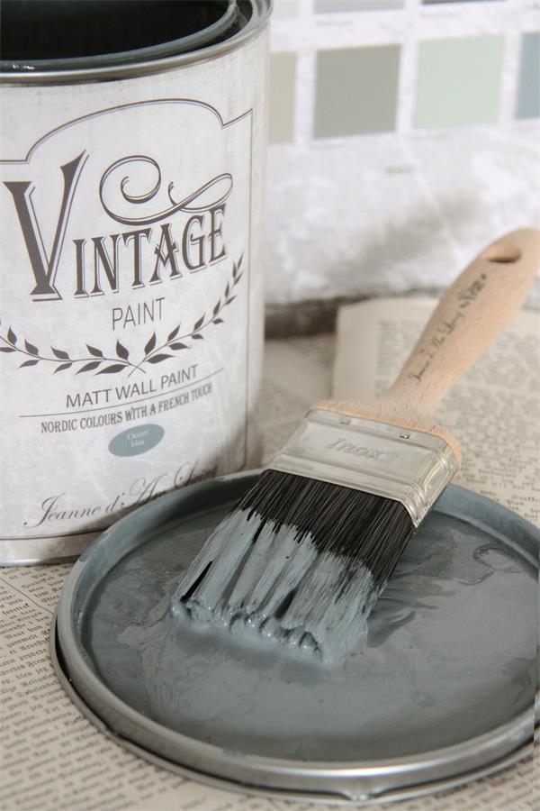 Vintage Paint matt wall paint 2,5 liter - Ocean Blue