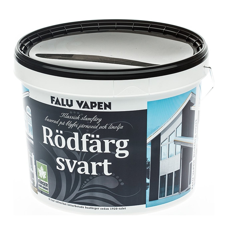 Falu Vapen Rödfärg Svart