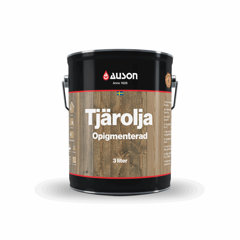 Tjärolja Opigmenterad 3 liter