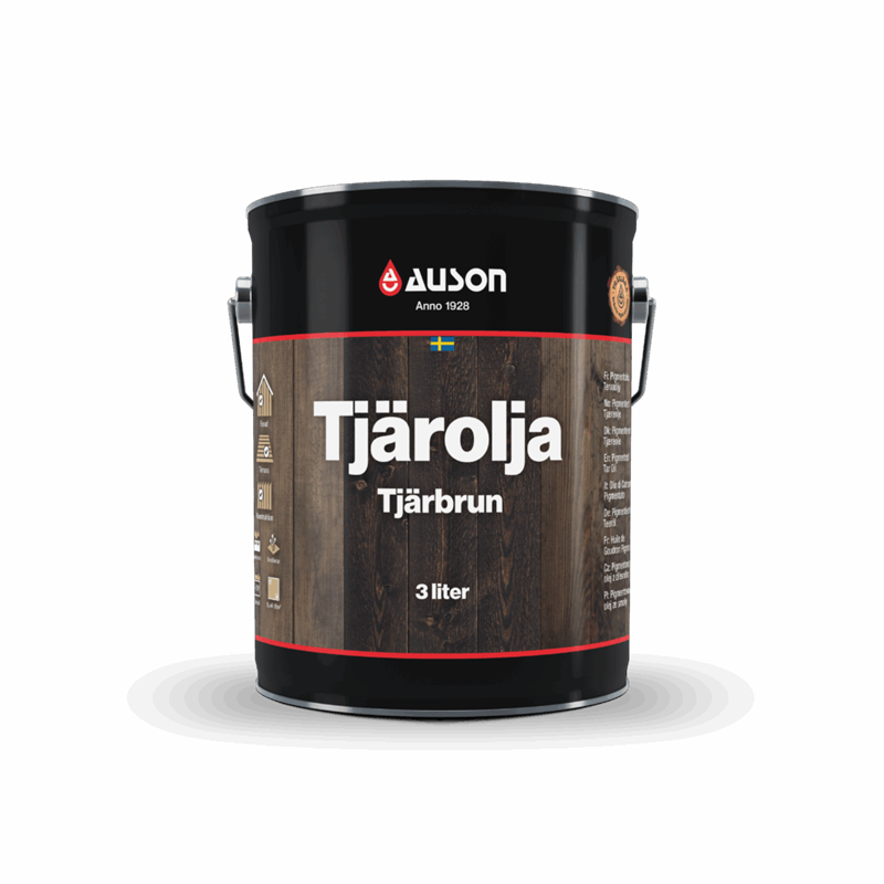 Tjärolja Tjärbrun 3 liter