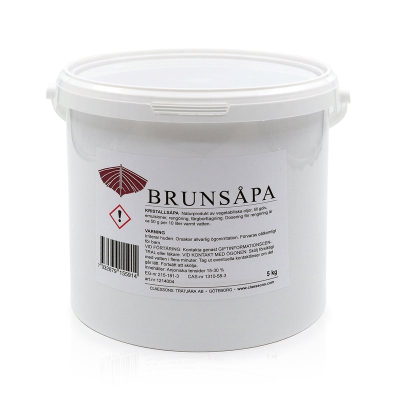 Dansk brunsåpa/kristallsåpa