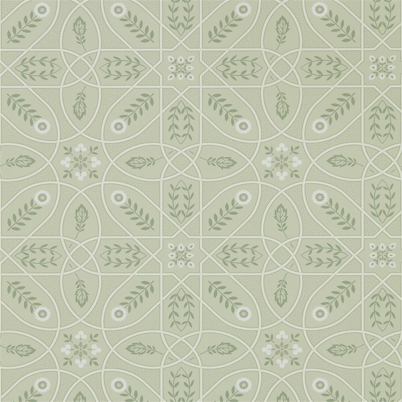 Brophy Trellis Sage Linen