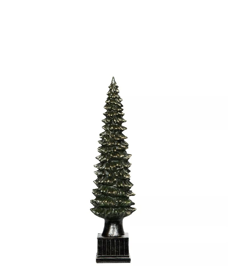 Gran Lyx Mörkgrön/Svart 50 cm