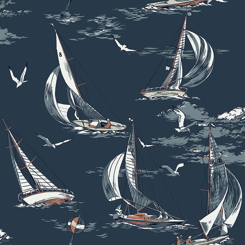 Sailsboats blå
