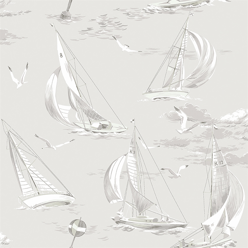 Sailsboats grå
