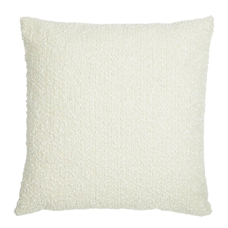 Bouclé Kuddfodral Offwhite 45x45 cm