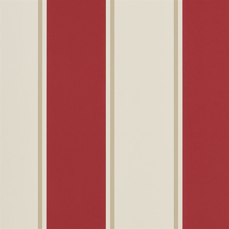 Mapleton Stripe Vermilion