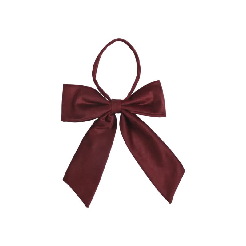 Velvet Rosett M Röd