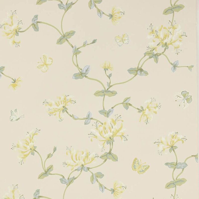 W7002-04-HONEYSUCKLE-GARDEN-WALLPAPER-BY-COLEFAX-AND-FOWLER-Lime
