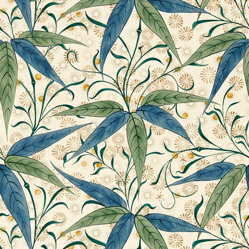 bamboo-morris-and-co-thyme-artichoke-wallpaper-217357-image01