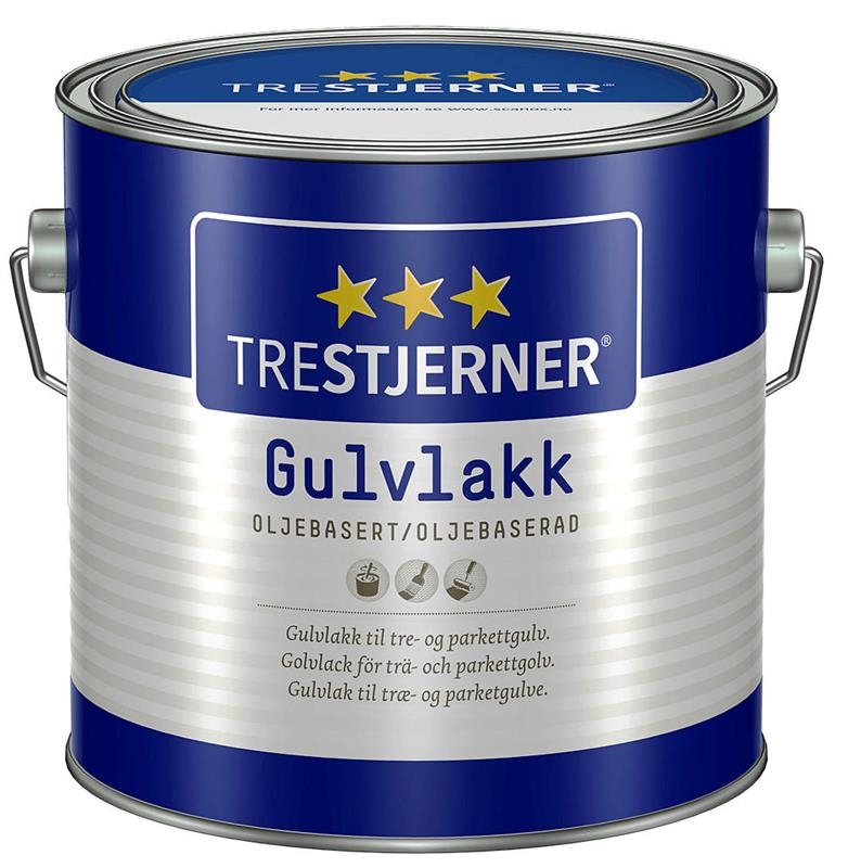 Trestjerner golvlack oljebaserad