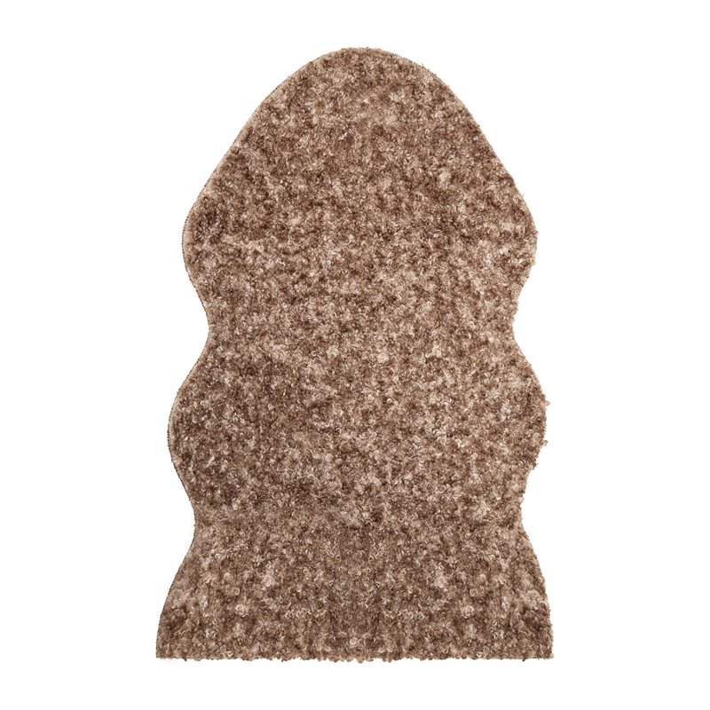 Lumme Fårskinnsfäll Imitation Toffee