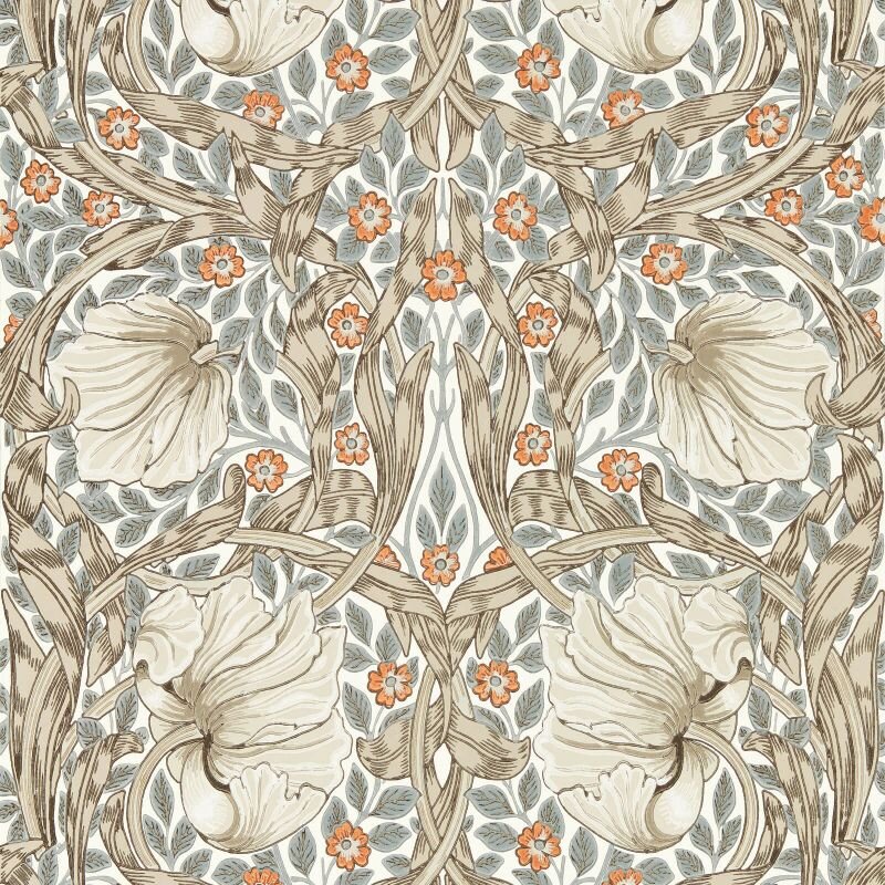 pimpernel-morris-and-co-linen-coral-wallpaper-217364-image01