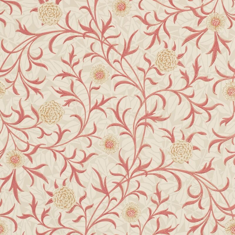 scroll-morris-and-co-light-brick-buff-wallpaper-210364-image01