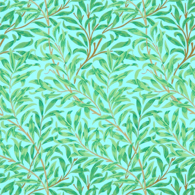 william-morris-WILLOW-BOUGHS-sky-leaf-green-DBPW216948