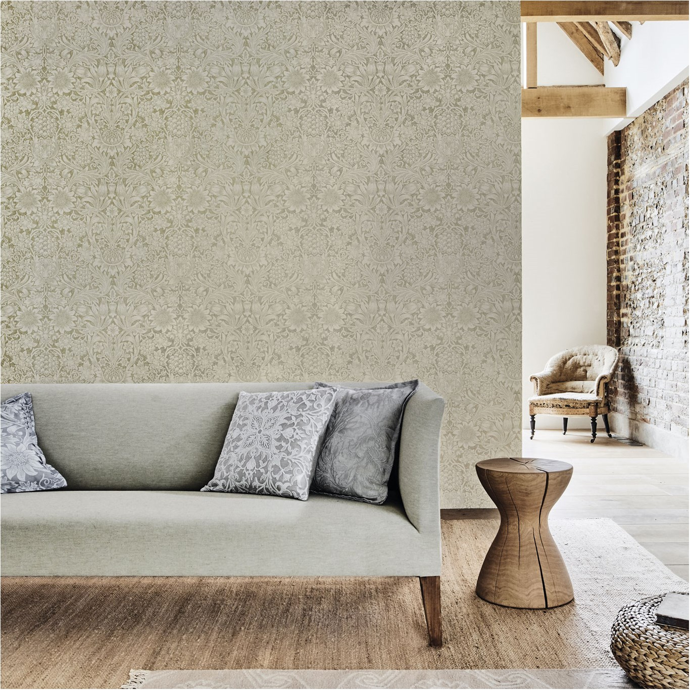 Pure Sunflower Pearl/Ivory | William Morris - Pure Morris | Köp billig