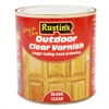 Outdoor clear varnish