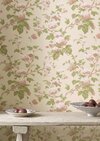 07816-08-CHANTILLY-WALLPAPER-BY-COLEFAX-AND-FOWLER-Pink-Green-Interior