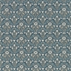 Morris Bellflowers indigo/linen
