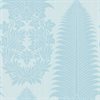 Marsden's Palm Damask Blue Stone