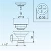 Shaws bottenventil 3,5”